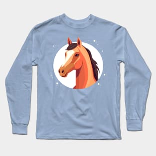 Horse Head || Mare Portrait Long Sleeve T-Shirt